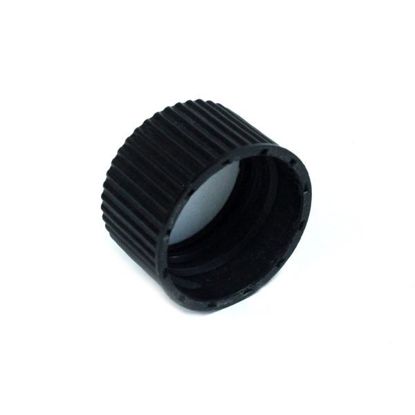 900ml HDPE Plastová Láhev s Černým Uzávěrem