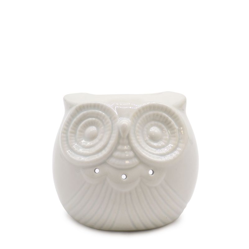 Klasická Bílá Aroma Lampa - Nízká Sova