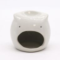 Klasická Bílá Aroma Lampa - Nízká Sova