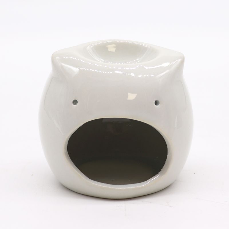 Klasická Bílá Aroma Lampa - Nízká Sova