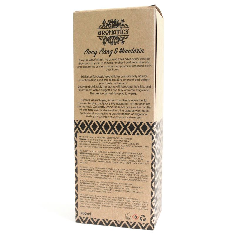 Ylang Ylang Difuzér s Esenciálním Olejem - 200 ml