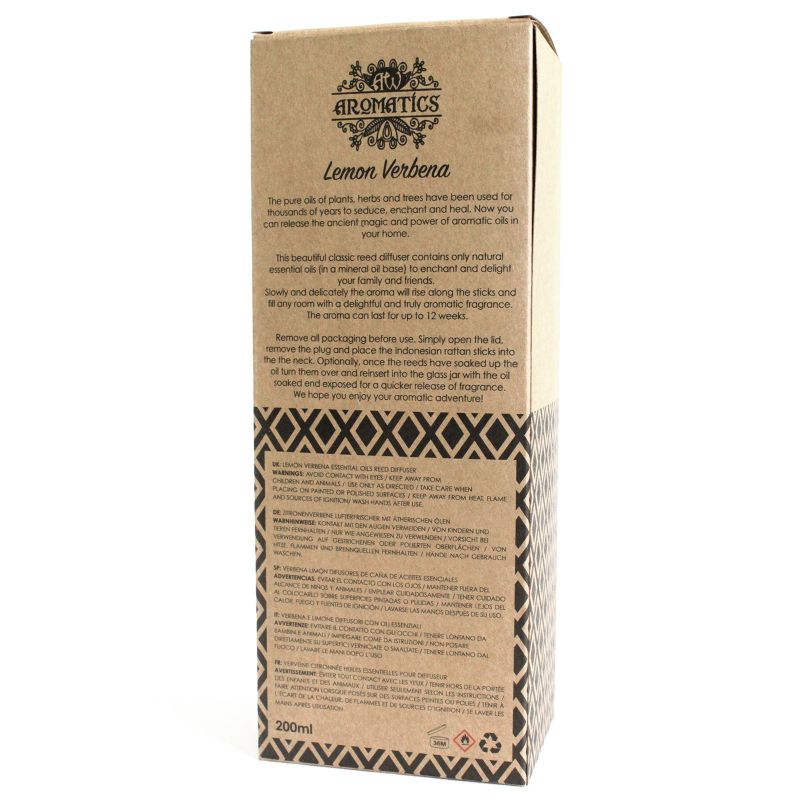 Verbena Citronová Difuzér s Esenciálním Olejem - 200 ml