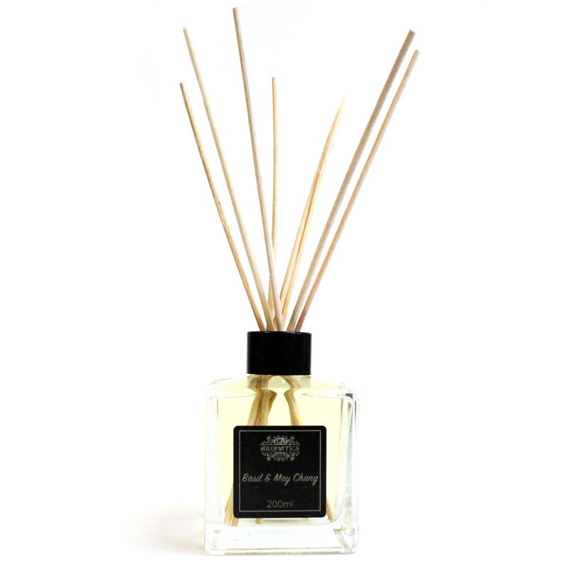 Bazalka & May Chang Difuzér s Esenciálním Olejem - 200 ml