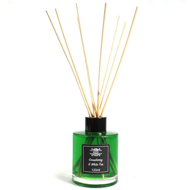 Domácí Vonný Difuzér -Angrešt a Bílý Čaj 120ml