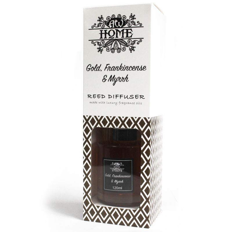 Domácí Vonný Difuzér -Zlato, Kadidlo a Myrha 120ml