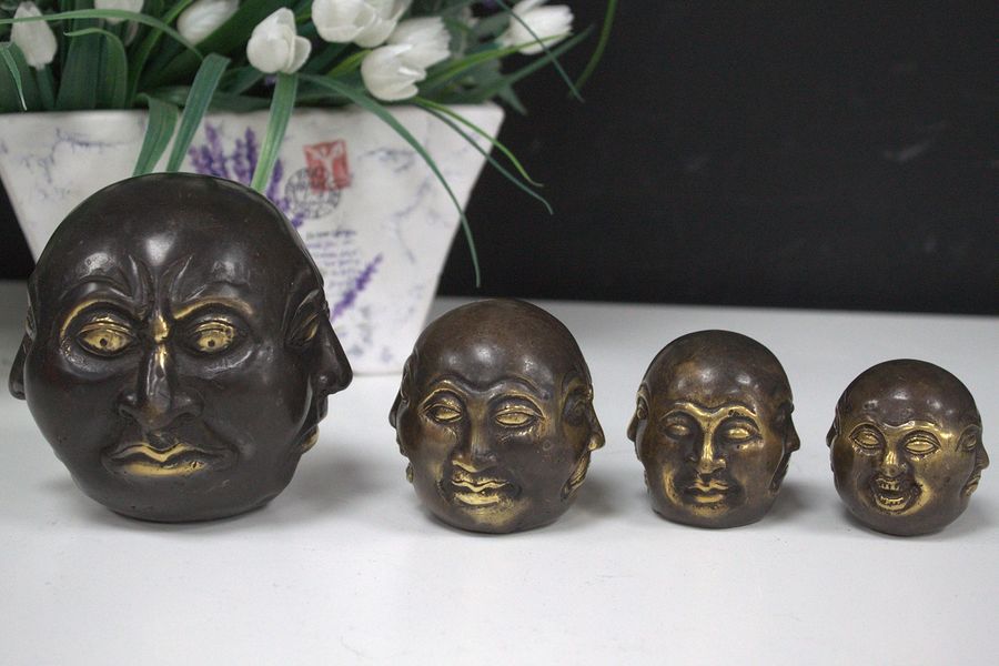 Fengshui - Čtyři Tváře Buddhy - 10cm