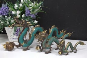 Fengshui -Střední Drak s Koulí - 27cm