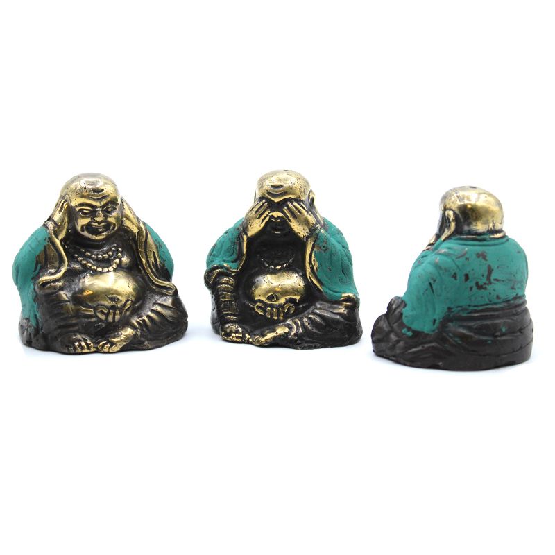 Set 3 Buddhů - Nevidím, Neslyším, Nemluvím