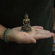 Mini Sedící Buddha - Meditace