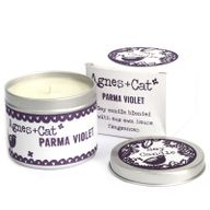 200g Svíčka v Plechovce - Dárkové Balení - Parma Violet