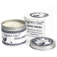 200g Svíčka v Plechovce - Dárkové Balení - Vintage Gardenia
