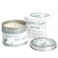 200g Svíčka v Plechovce - Dárkové Balení - Dolly Blue