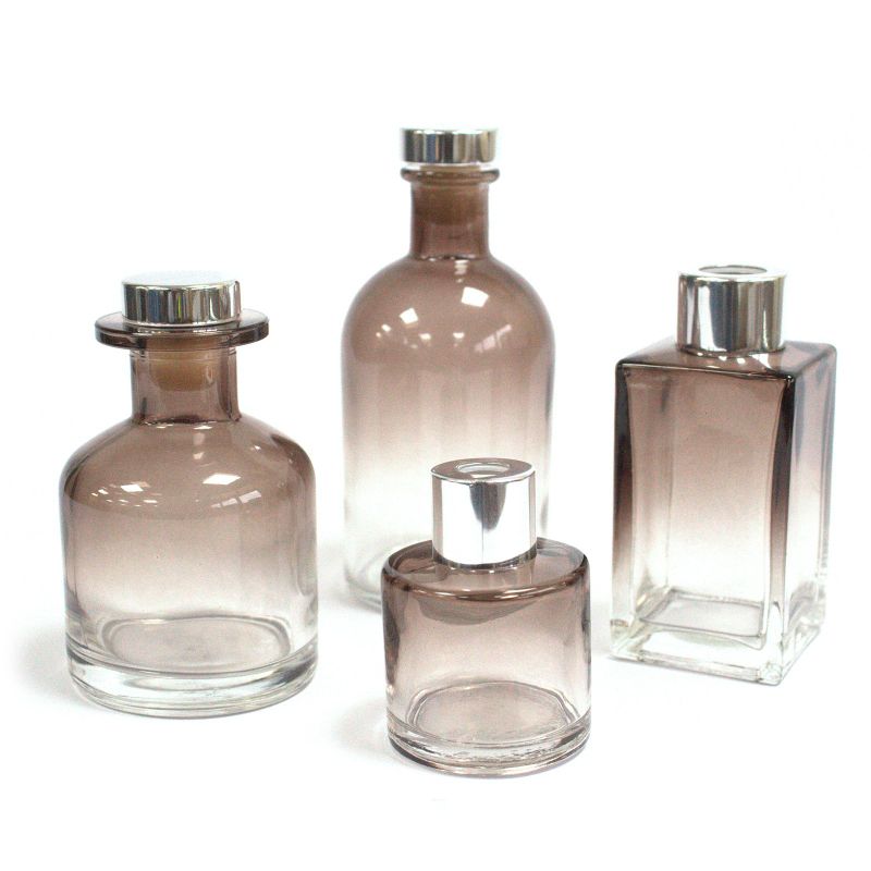 250 ml Oválná Starobylá Difuzní Láhev - Uhlová