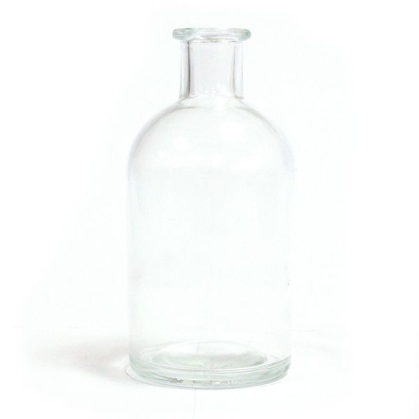 250 ml Oválná Starobylá Difuzní Láhev - Čirá