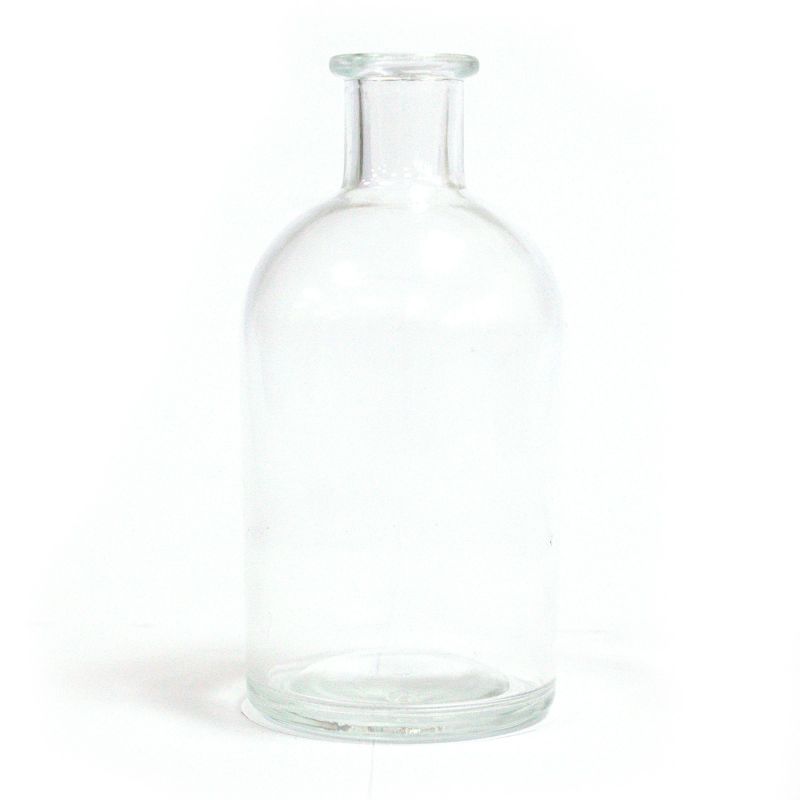 250 ml Oválná Starobylá Difuzní Láhev - Čirá