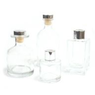 250 ml Oválná Starobylá Difuzní Láhev - Čirá