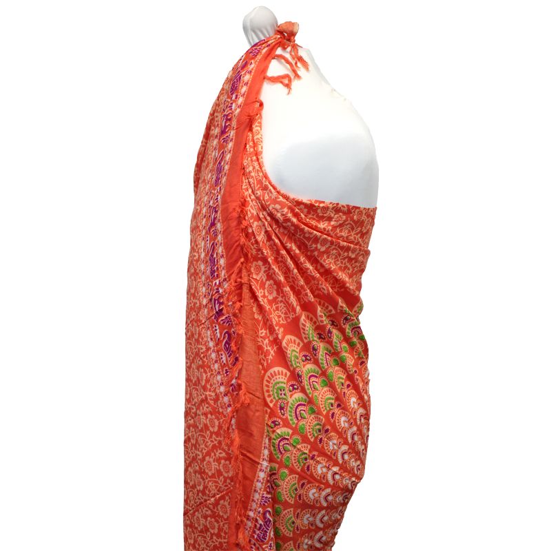 Sarong Mandala - Růže & Limetka
