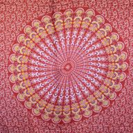 Sarong Mandala - Růže & Limetka
