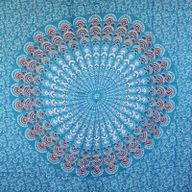 Sarong Mandala - Nebeská & Oranžová