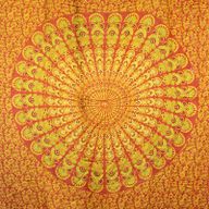 Sarong Mandala - Pomeranč & Limetka