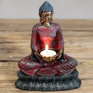 Antický Buddha - Svícen - VyznavaČ