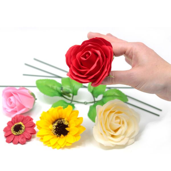 Mýdlové Květy - Střední Růže - Černé