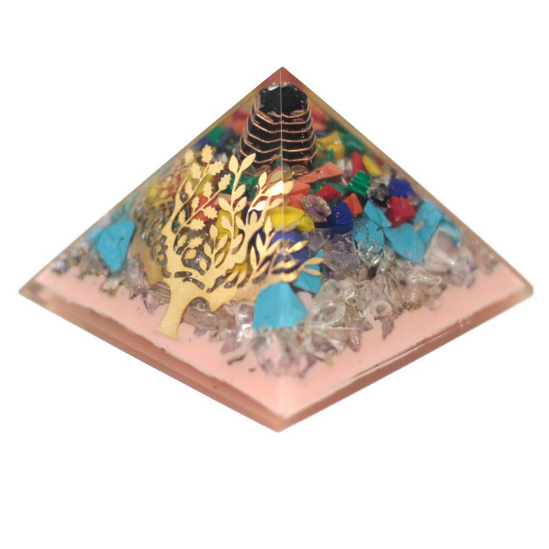 Orgonit Pyramida - 70 mm - Strom