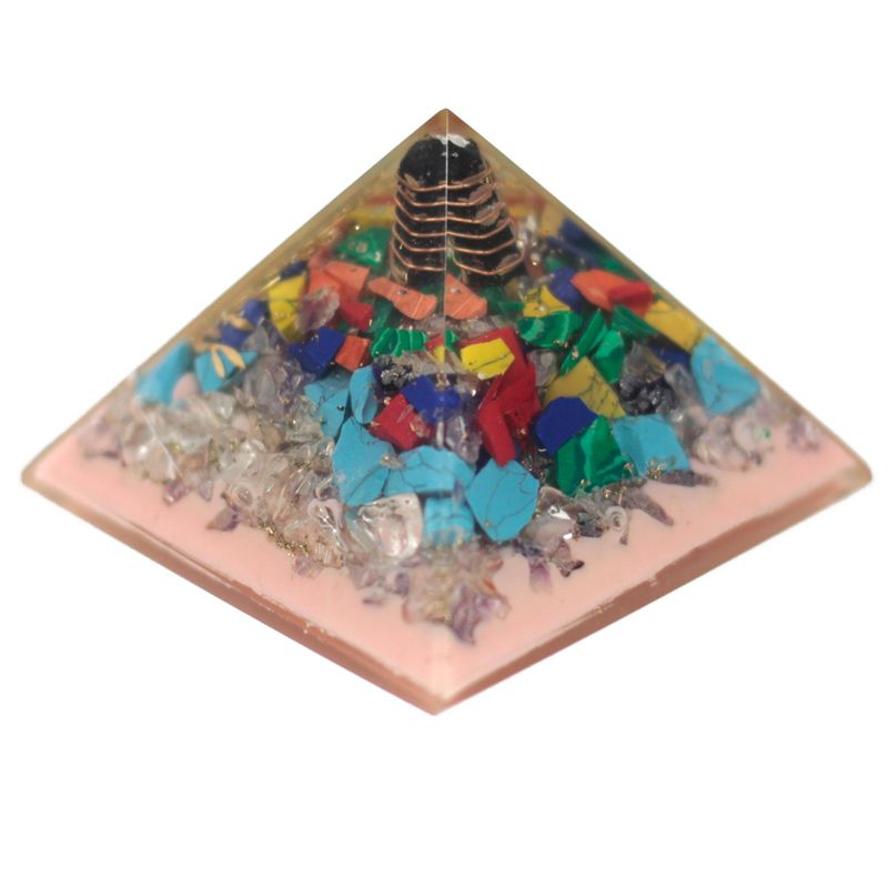 Orgonit Pyramida - 70 mm - Strom
