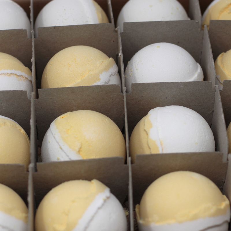 Šumivé Bomby do Koupele - Citronový “Meringue“ Koláč