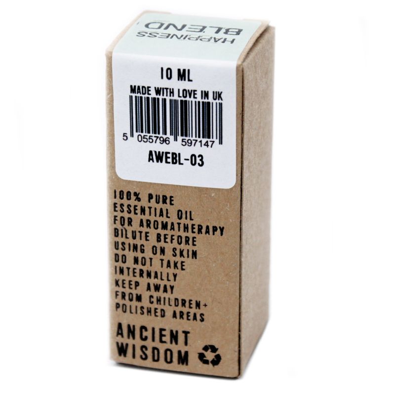 ŠTĚSTÍ Směs Esenciálních Olejů v Krabičce - 10 ml