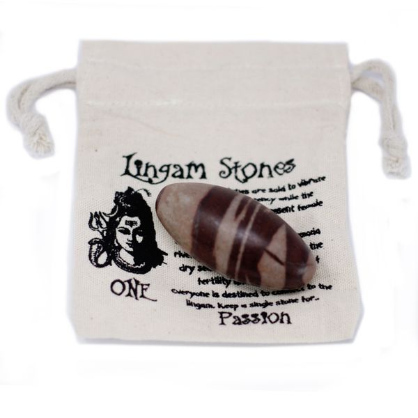 Shiva Lingam - 1 Kámen - 7,62 cm
