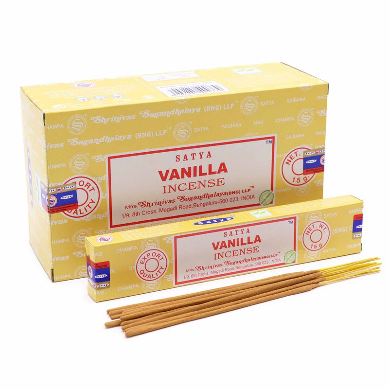 Vonné Tyčinky Satya - 15g - Vanilka