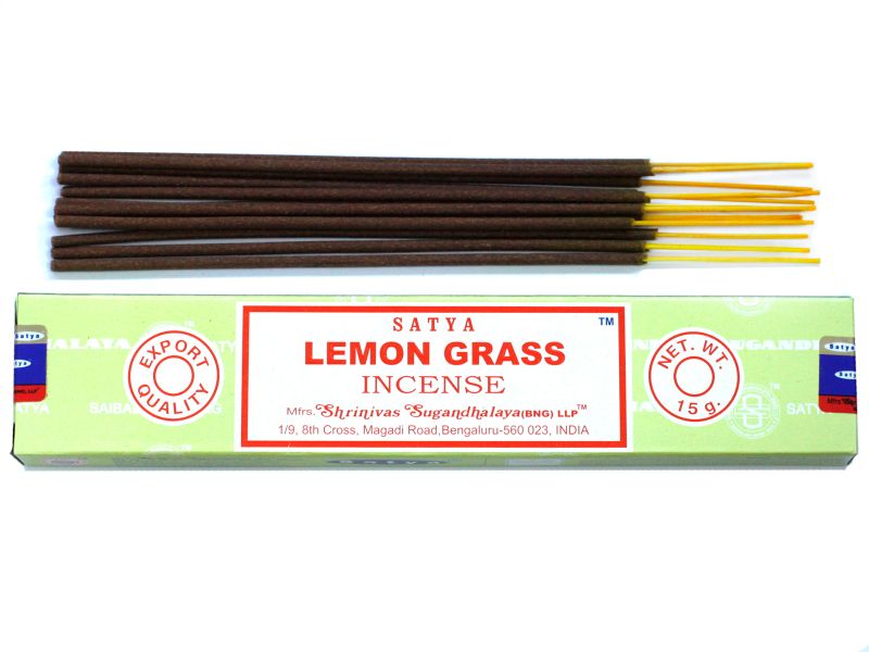 Vonné Tyčinky Satya - 15g - Lemongras