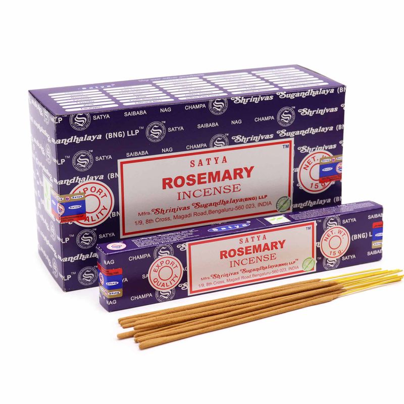 Vonné Tyčinky Satya - 15g - Rozmarýn