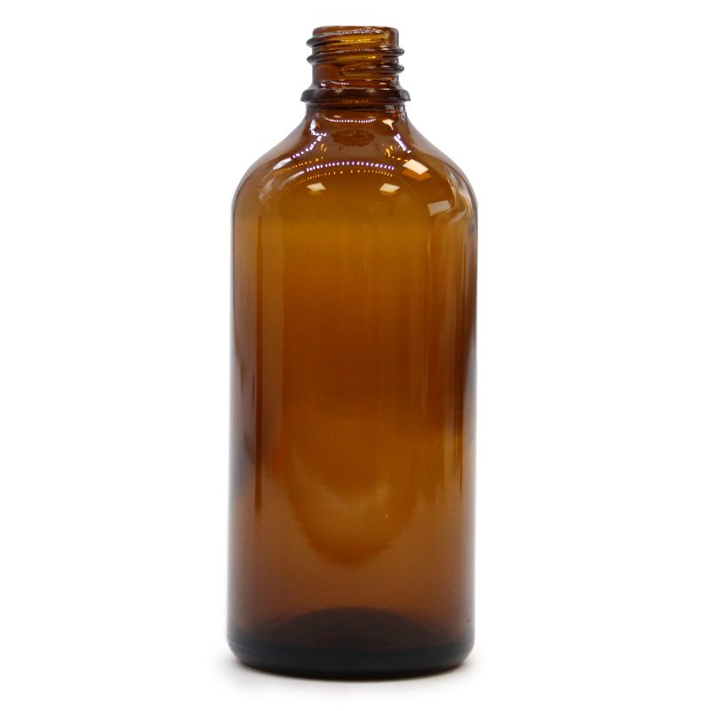 Skleněná Lahvička - Jantarová - 100ml