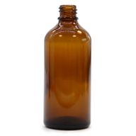 Skleněná Lahvička - Jantarová - 100ml