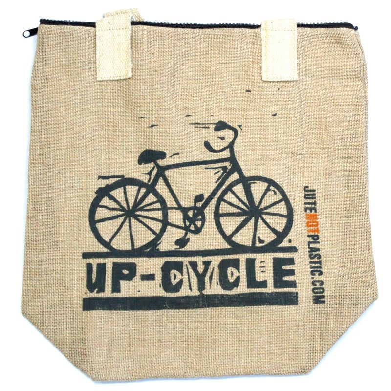 EKO Jutové Tašky - Up Cycle - 4 různé vzory