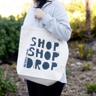 EKO Bavlnněné Tašky - Shop Shop Drop - 4 různé vzory