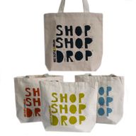 EKO Bavlnněné Tašky - Shop Shop Drop - 4 různé vzory