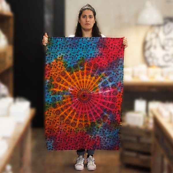 Bavlněné Nástěnné Závěsy - Mandala