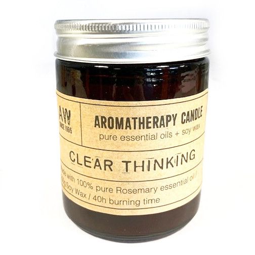 Aromaterapeutická Sójová Svíčka 200g - Jasné Myšlení
