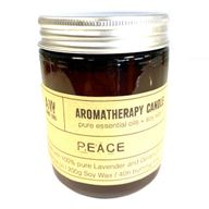 Aromaterapeutická Sójová Svíčka 200g - Mír