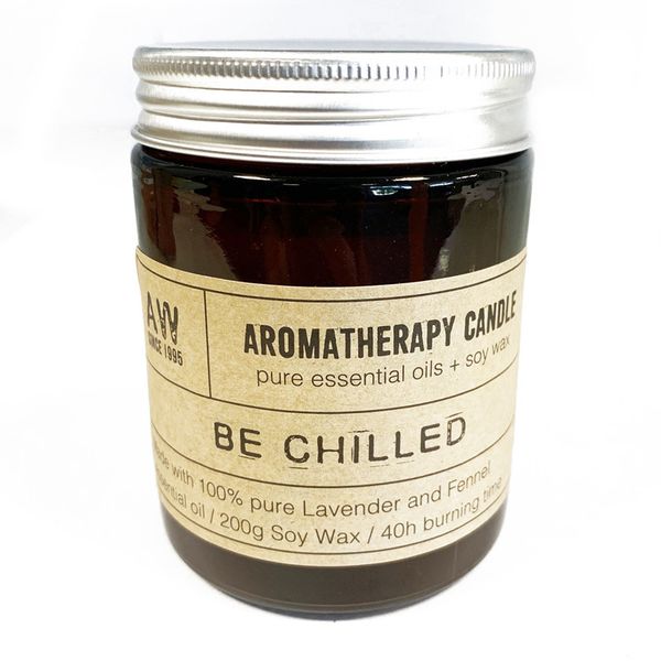 Aromaterapeutická Sójová Svíčka 200g - Oddech