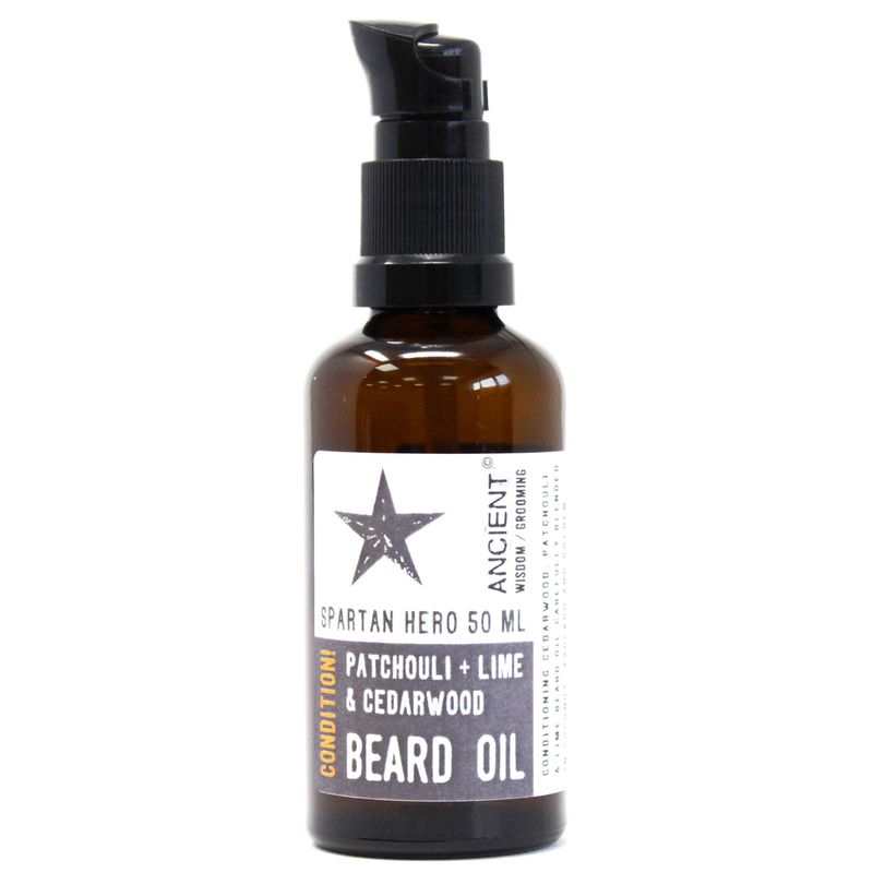 50ml Olej na Vousy - Sparťanský Hrdina - Pečuj!