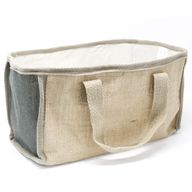 Velký Nákupní Košík - 33x18x20cm - Šedý