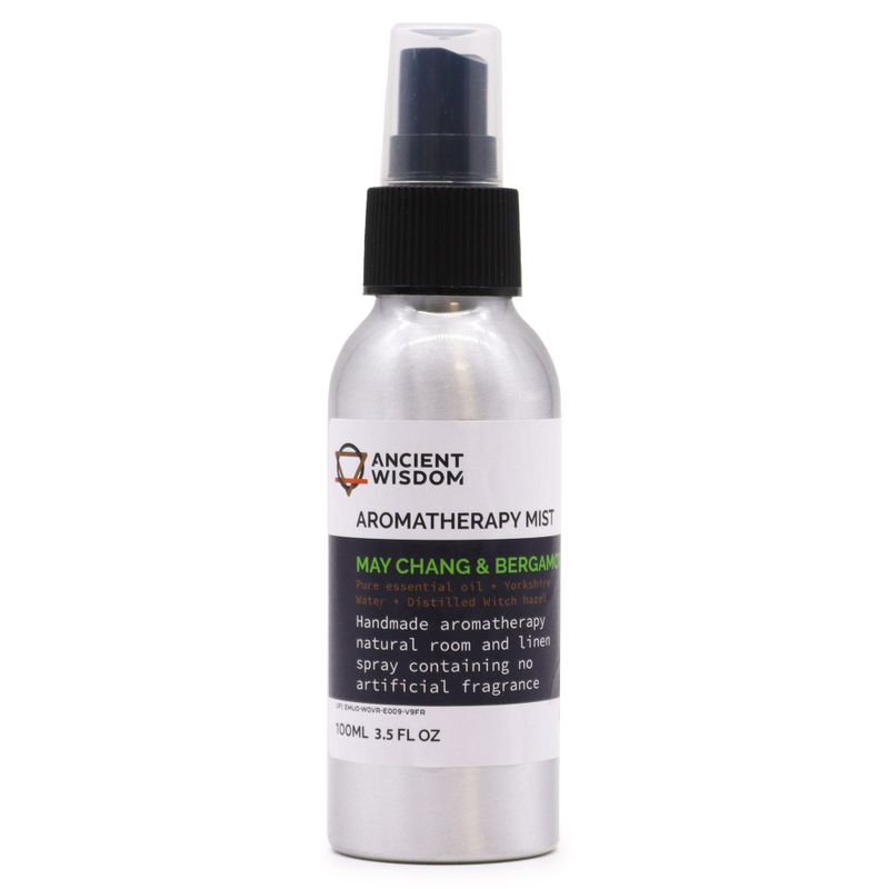 100ml Rozprašovač s Esenciálními Oleji - May Chang & Bergamot