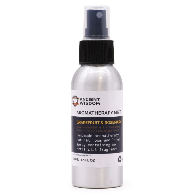 100ml Rozprašovač s Esenciálními Oleji - Grapefruit & Rozmarýn