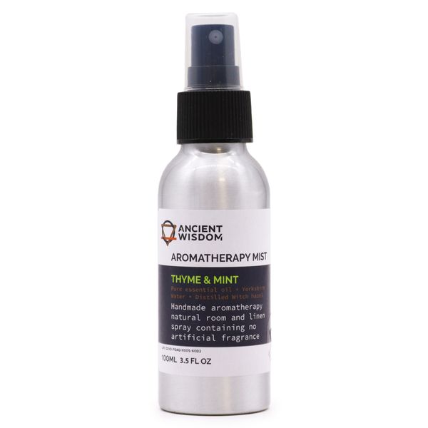 100ml Rozprašovač s Esenciálními Oleji - Tymián & Máta