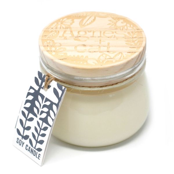 180g Sójová Svíčka v Uzavíratelné Sklenici - Dárkové Balení - Provence