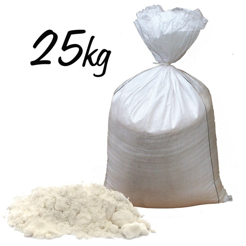 1kg Bílá Himalájská Koupelová Sůl - 2mm